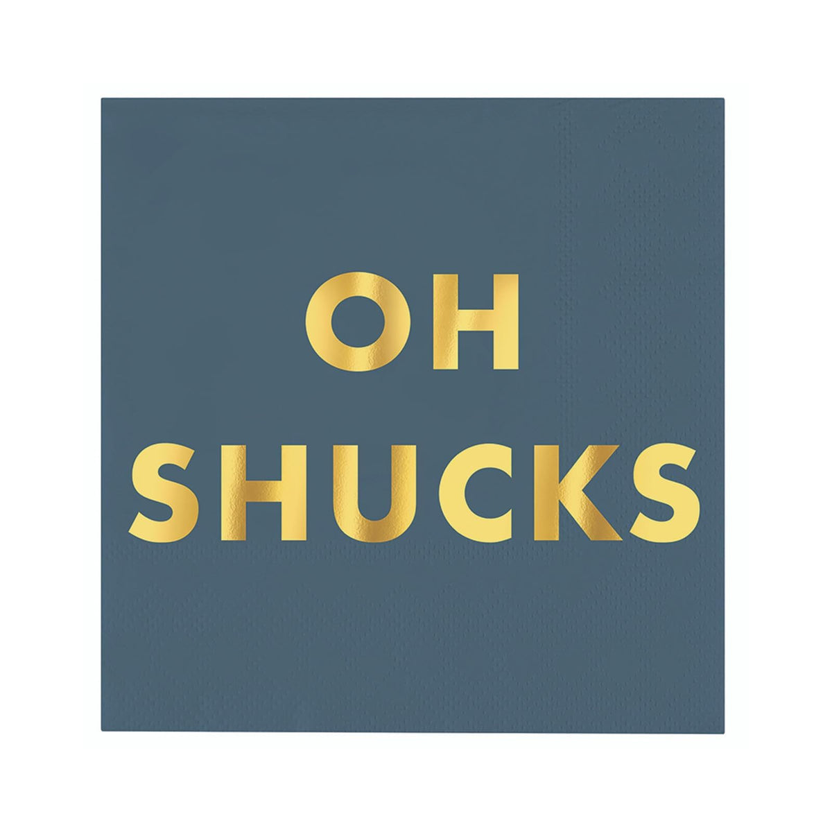 Santa Barbara Design Studio Disposable Napkin, 5" x 5", Oh Shucks