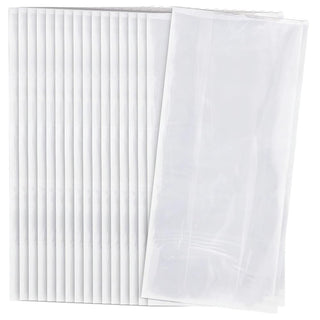 Unique Gift Wrap, 30 Count (Pack of 1), Clear