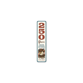Lizton Sign Shop Decorative Signage, b) 4 x 18 Inches, Red