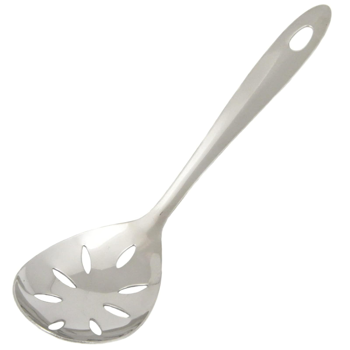 Chef Craft Select Slotted Serving Spoon, 9.5 inch, Stainless Steel