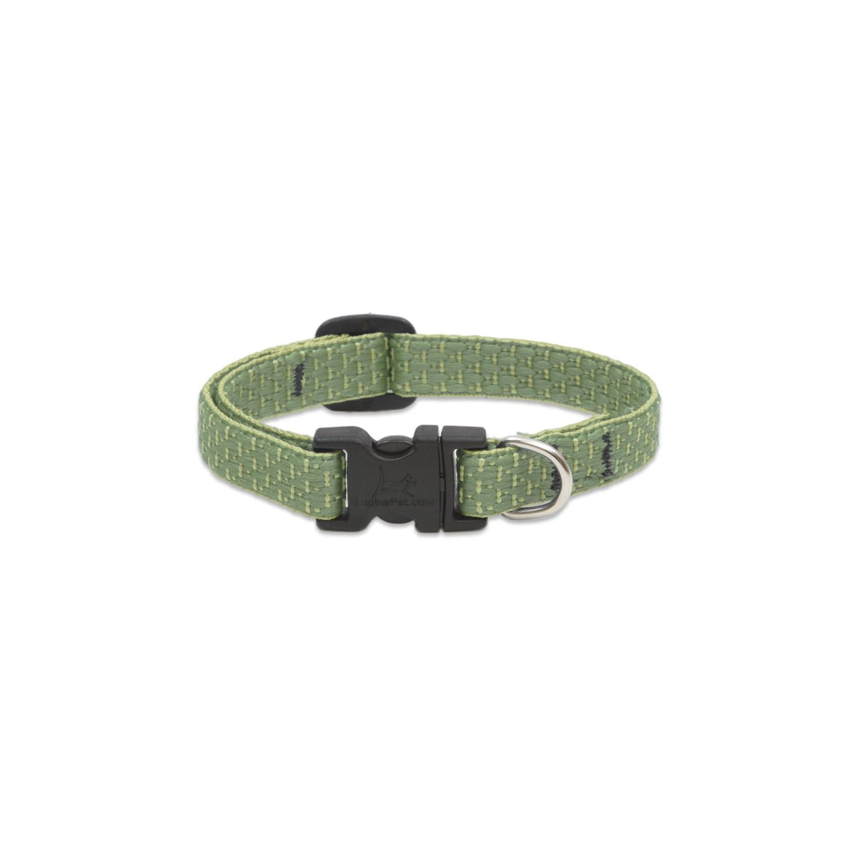LupinePet Animal Collar, Collar - 1/2"W; 10-16" Neck, Green