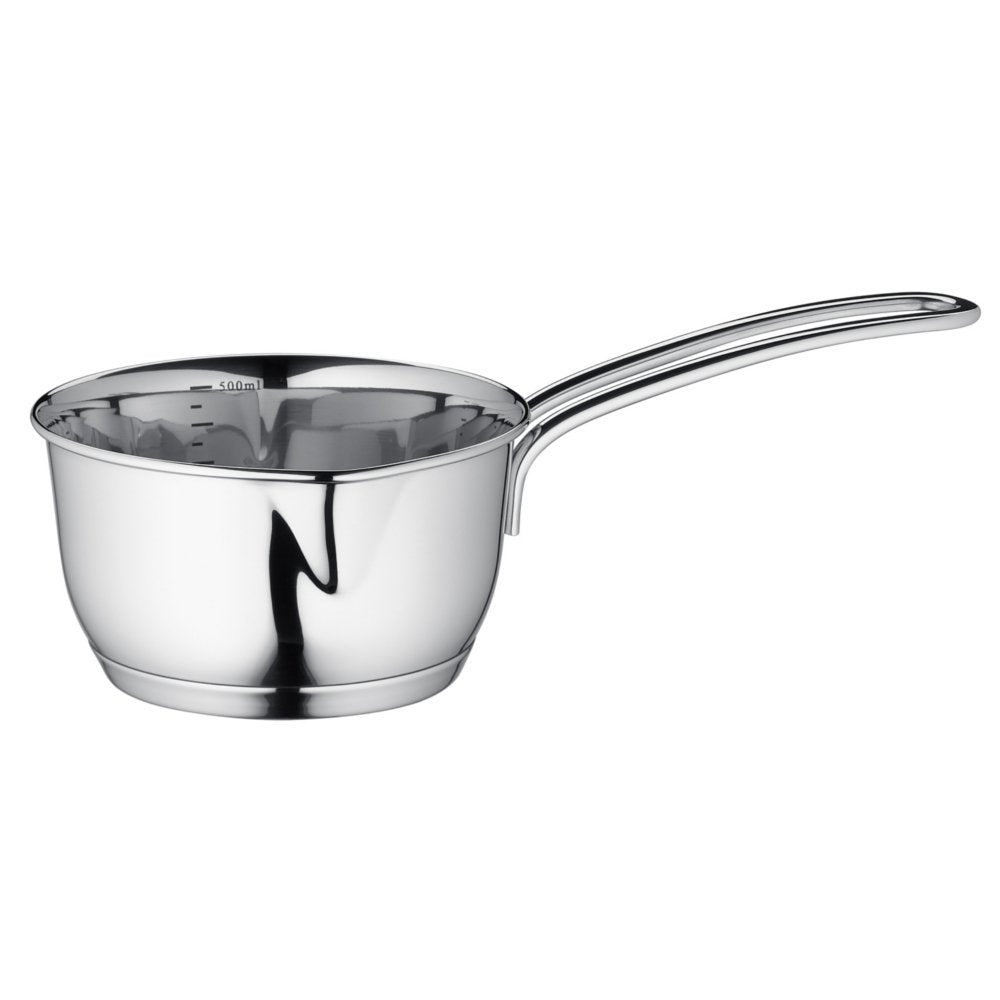 Frieling Küchenprofi Stainless Steel Saucepan with Clad Bottom, 16-Ounce,Silver
