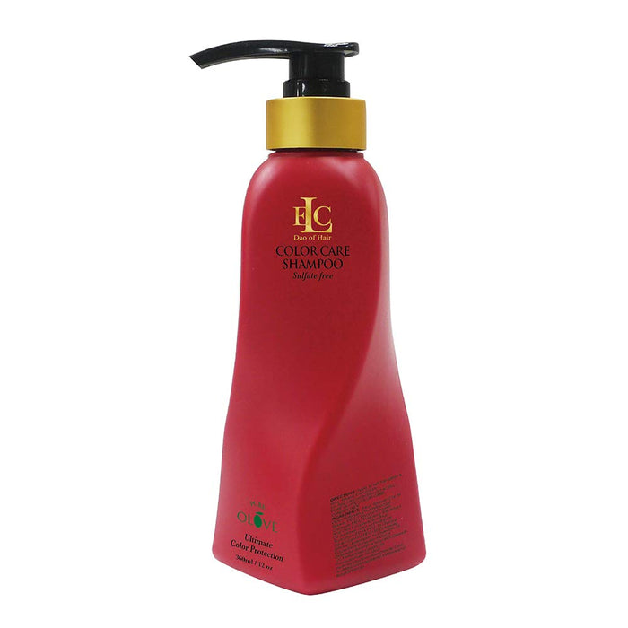 ELC Dao of Hair Pure Olove Color Care Shampoo - Color Treated Hair - Sulfate-Free and Sodium Chloride-Free - Organic Olive Oil - 12 ounces