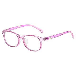DUCO Blue Light Glasses for Kids Girls Boys,Gaming Computer TV Phone Fake Glasses for Kids Age 6-10,Anti Bluelight & UV K023