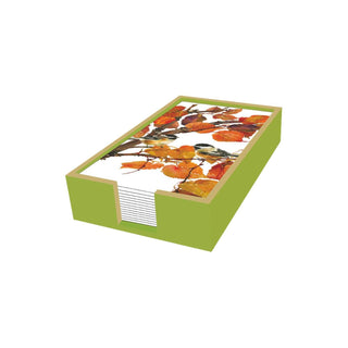 PPD Napkin Holder, Paperproducts Design, Moss With Gold Trim