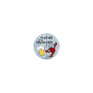 SMART BLONDE Drink Coaster, 3.5 inches