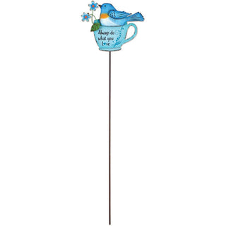Sunset Vista Designs Sculpture, 20.25 x 5.5 Inch, Blue
