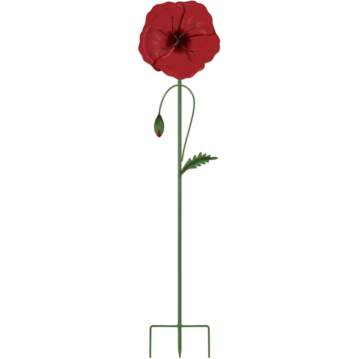 Sunset Vista Designs Anchor Stake, 42-Inch, Poppy