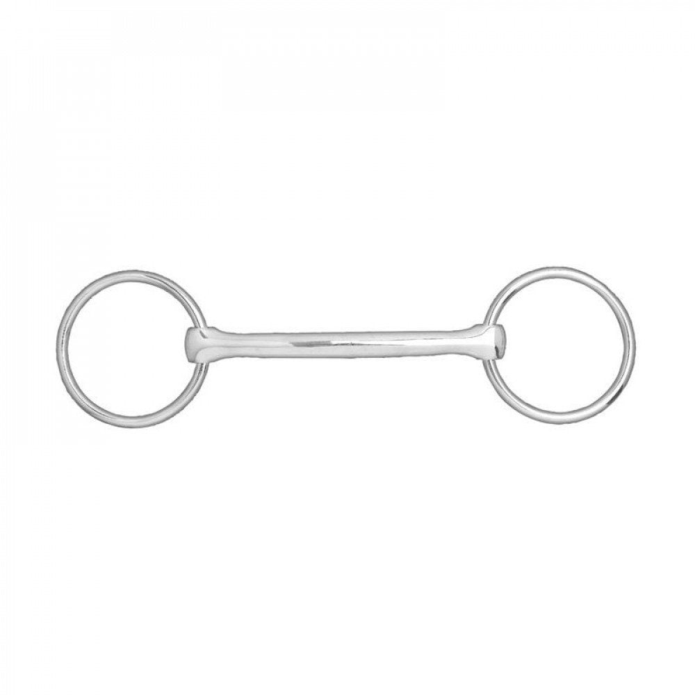 HORZE Mullen Mouth Loose Ring Snaffle Bit - 5.25