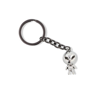 Dave The Bunny Keychain, Medium, Silver