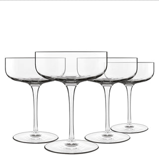 Luigi Bormioli Rocco Sublime Drinkware, 10.25 oz, Set of 4, Clear