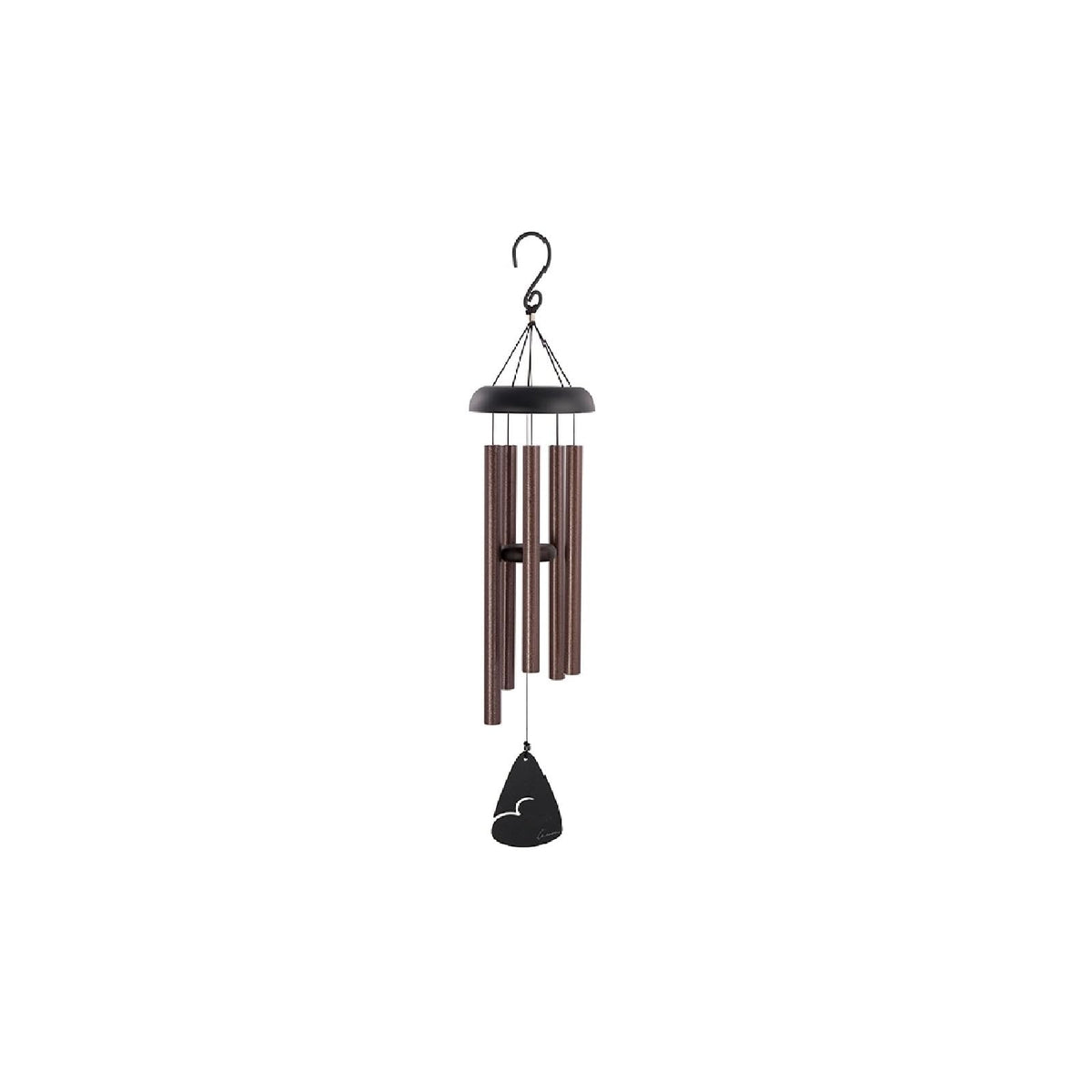 Carson Wind Chime, 36-Inch, Bronze Fleck
