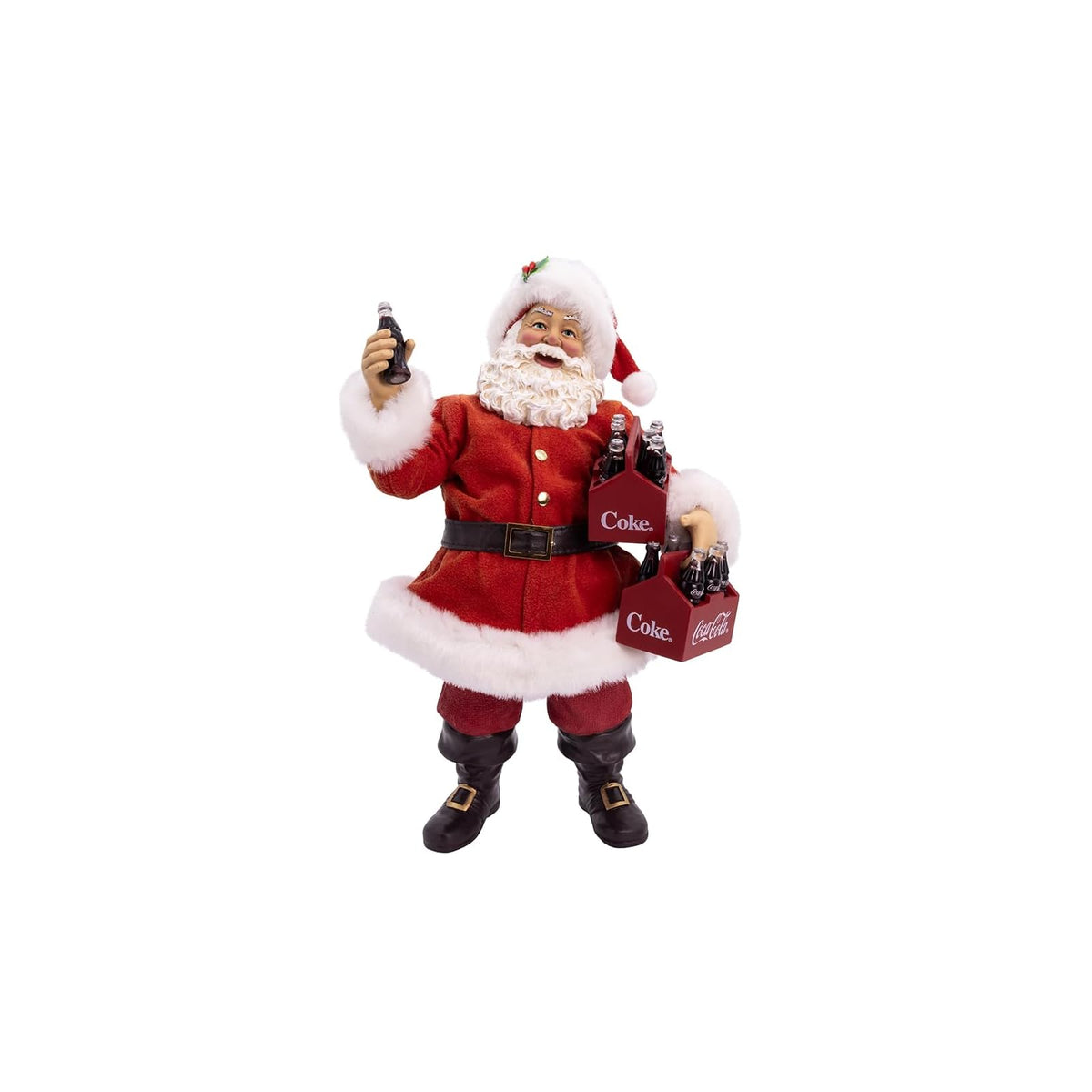Kurt S. Adler Figurine, 10.5 Inch, Red