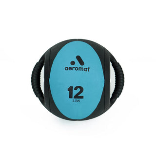 Aeromat Recreation Ball, 9cm/12-Pound, Black/Teal