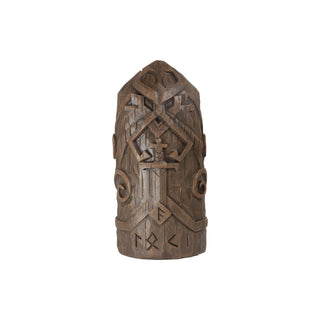 Kheops International Figurine, Natural Wood Look, Modern