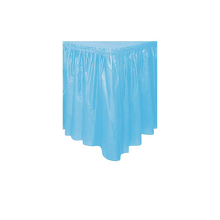 Unique Tablecloth, 29" x 168" (Rectangular), Light Blue