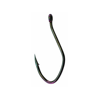 Daiichiseiko Fishing Hook, 8/0, Black Nickel