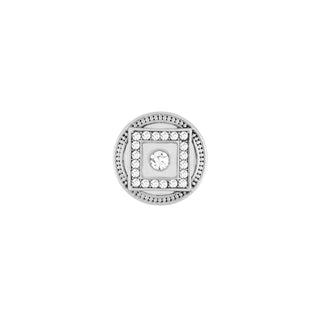 Ginger Snaps Charm, White