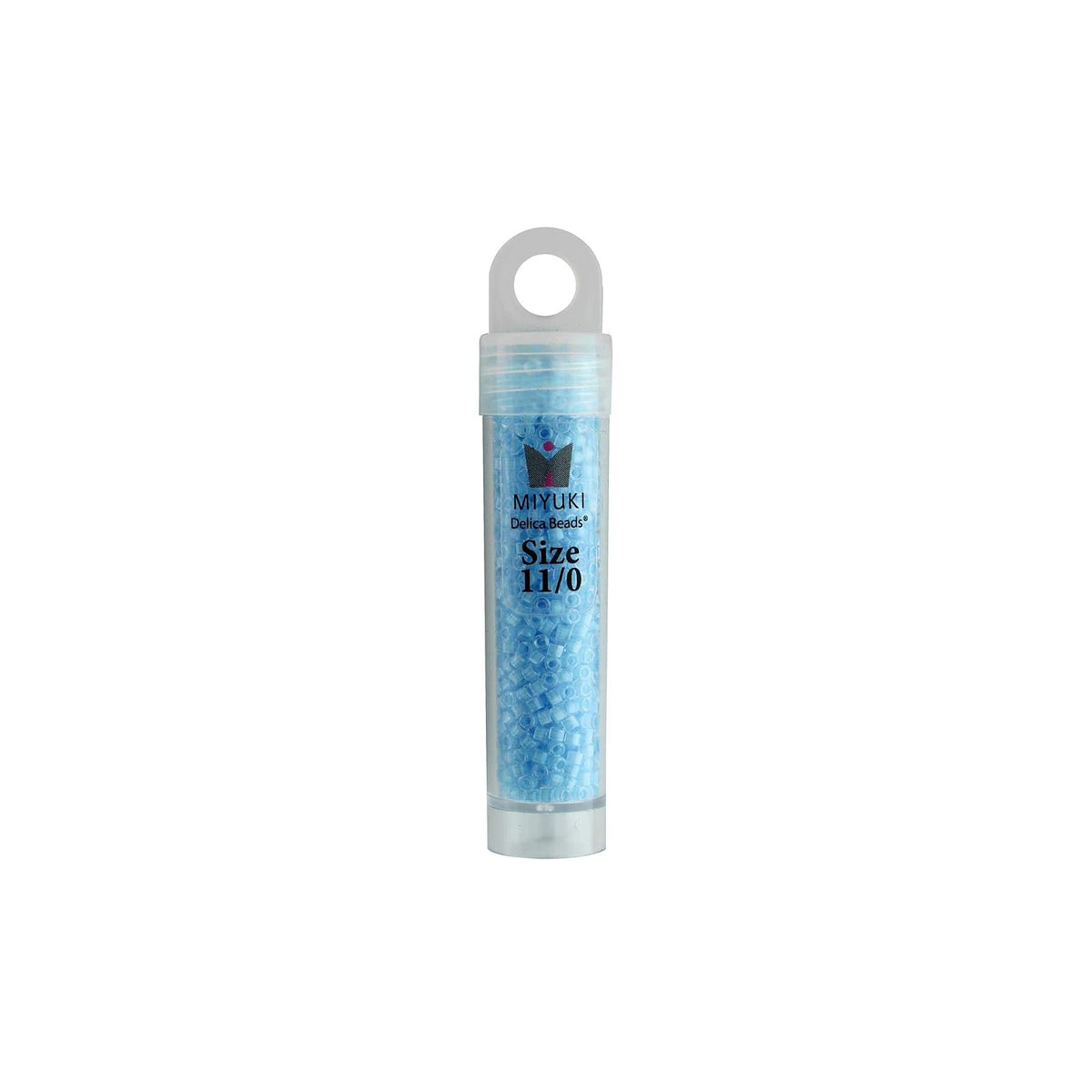 John Bead Craft Bead, Size: 11, Ocean Blue Luminous Neon Color
