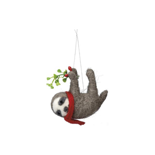 Primitives by Kathy Hanging Ornament, 4 1/4 x 3 1/4 x 1 1/2 inches, Grey