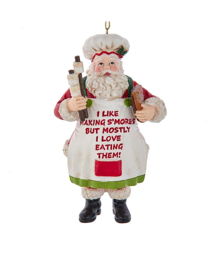 Kurt S. Adler S'Mores Santa Ornament