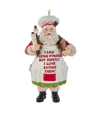 Kurt S. Adler S'Mores Santa Ornament