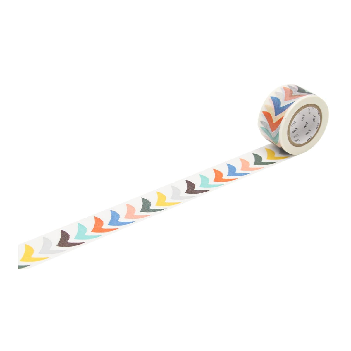 MT Masking Tape Adhesive Tapes, 27mm x 10m, Multicolor