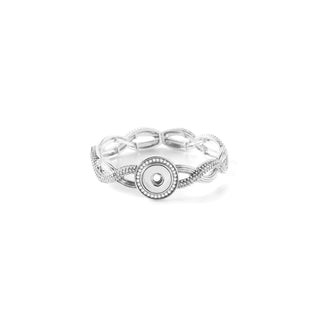 Ginger Snaps Bracelet, One Size, Silver