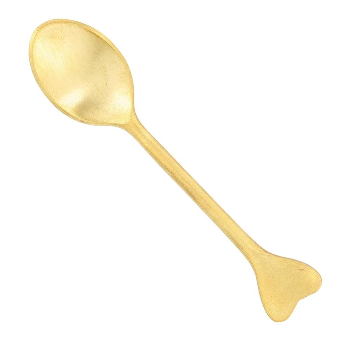 47th & Main Spoon, 4" Long Spoon, Gold-Plated