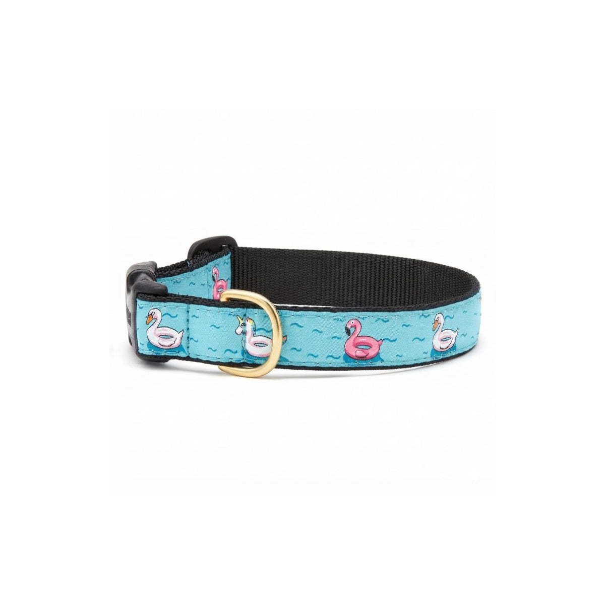 Up Country Animal Collar, Medium (12"-18") 1" width, red