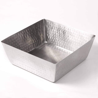 American Metalcraft Dishware Bowl, 7"SQ X 3-1/4"H, Silver