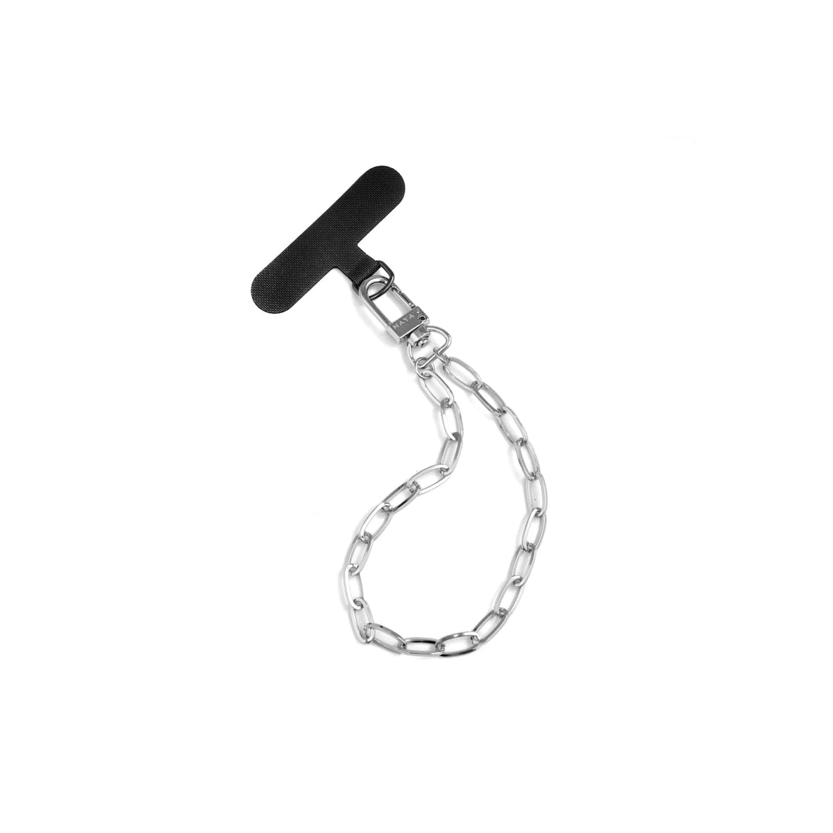 Maya J Keychain, Paperclip Link (White), Paperclip Link