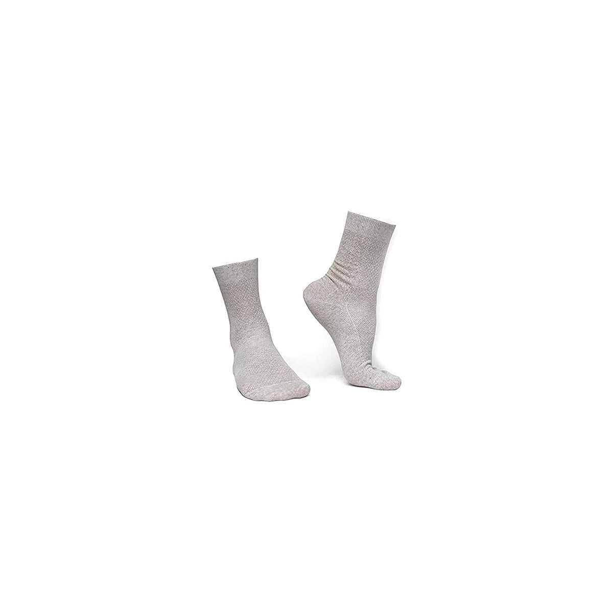 FlaxSox Socks, Beige, Modern