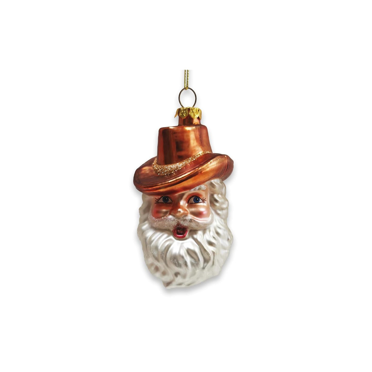 OrnamentallyYou Hanging Ornament, 2.4in (L) x 2.2in (W) x 4.3in (H), Western Cow