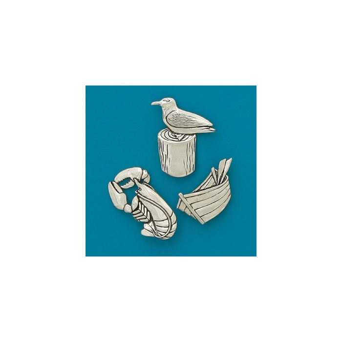 Basic Spirit Decorative Magnet, Medium, Silver