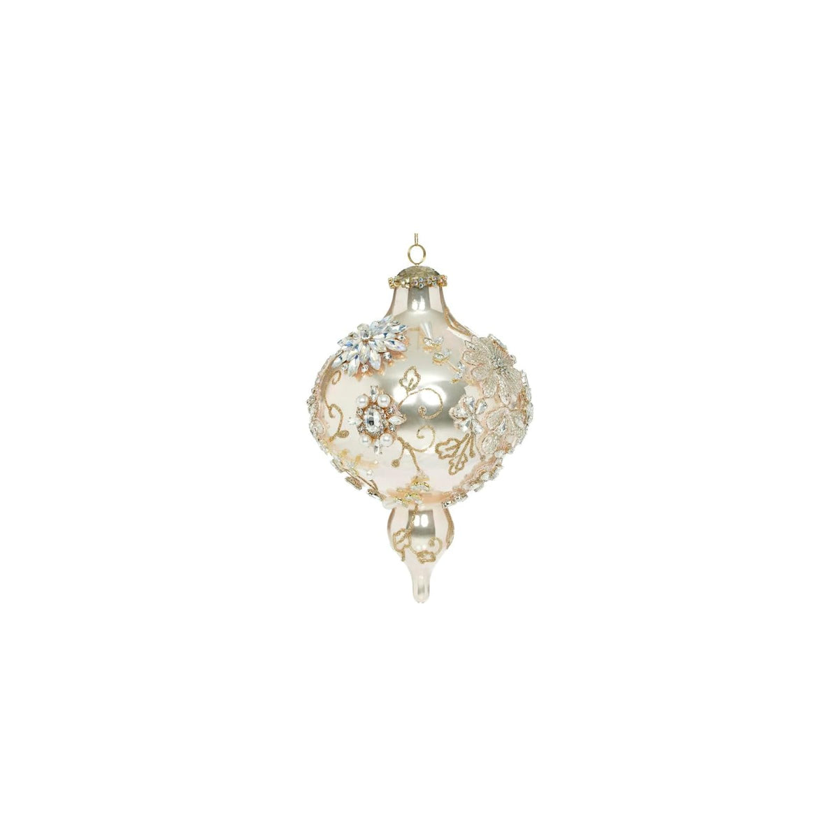 Mark Roberts Hanging Ornament, 9 Inches, Peach