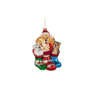 RAZ Imports Hanging Ornament, 5-Inch, Multi Color