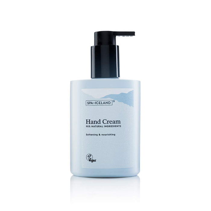 SPA of ICELAND Softening & Nourishing Hand cream | Sea Buckthorn Extract and Shea Butter Nourish Dry Skin and Dry Hands | Hand Lotion Prevents Dryness| Vegan | Cruelty-free | 10 fl oz | 300 ml