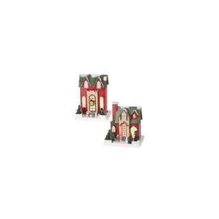 Regency International Figurine, 10.5-Inch, Red Green Silver