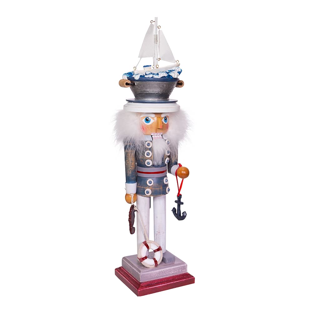 Kurt Adler Adler 18" Hollywood Sea Captain Nutcracker