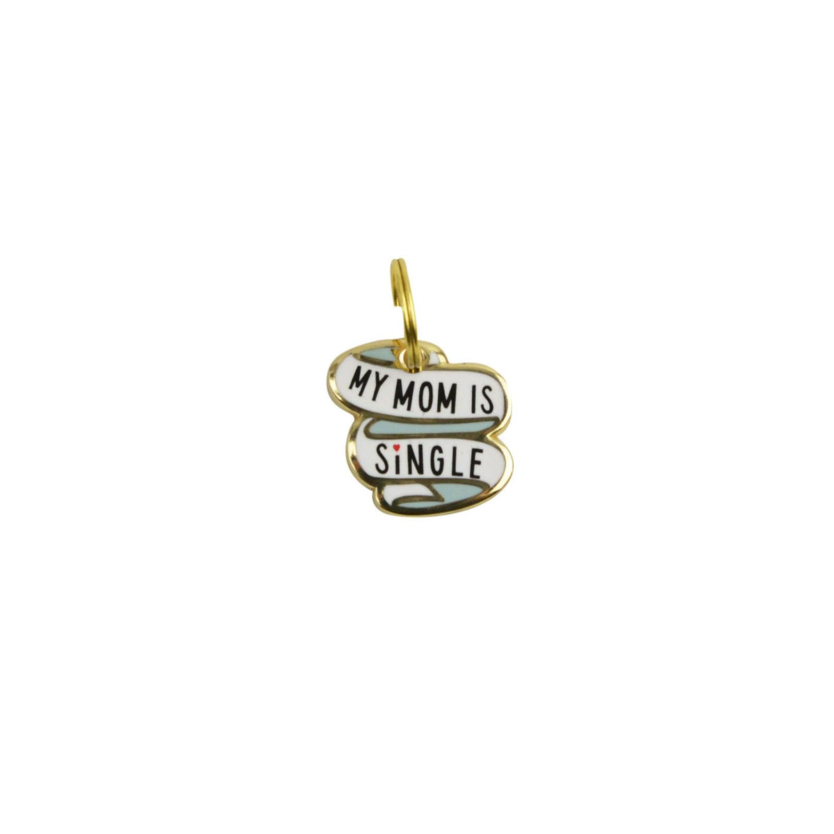 TG,LLC Charm, 3/4" x 3/4", Blue,Golden,White