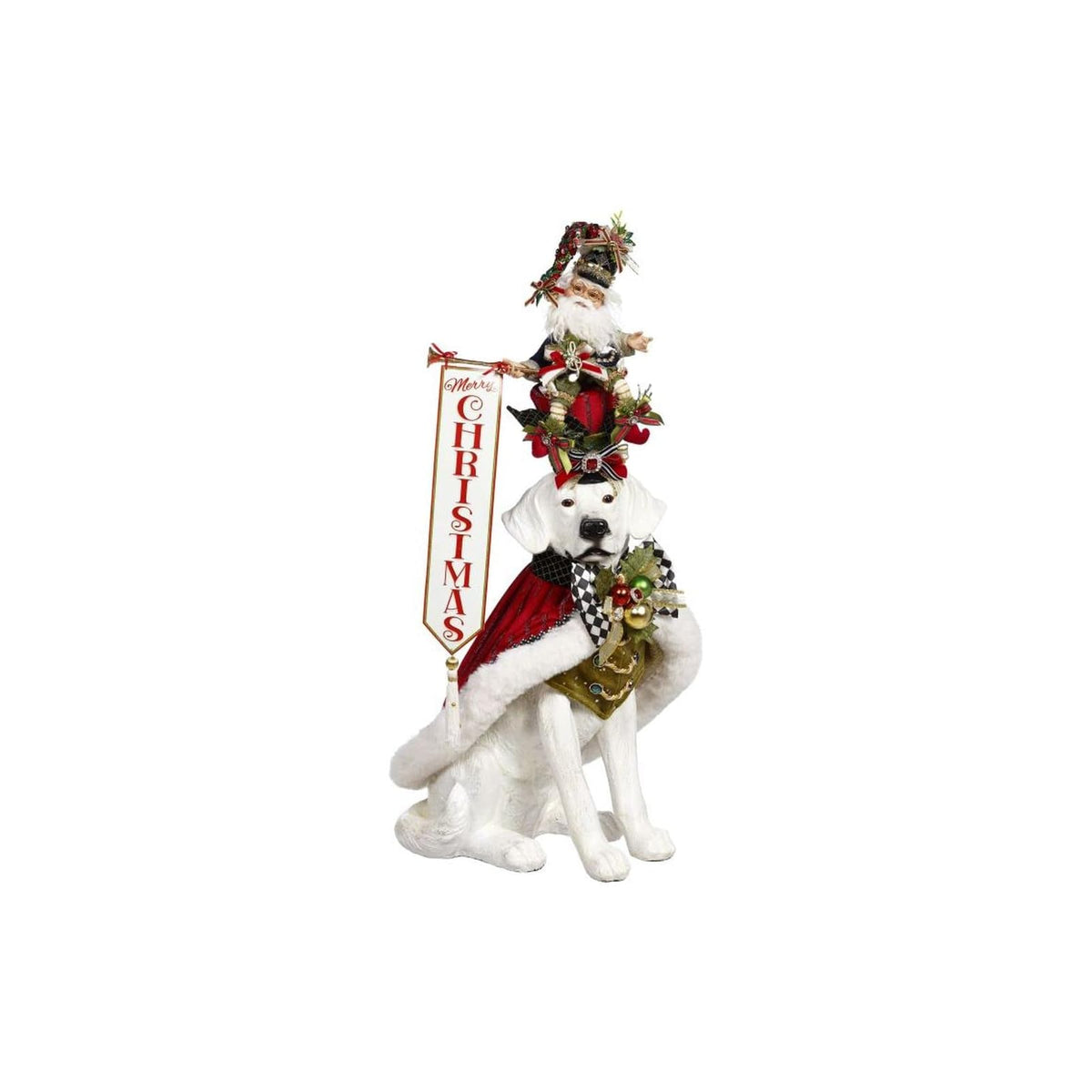 Mark Roberts Figurine, 31.5 Inches, Black,gold