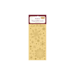 Stamperia Sticker Decal, 10cmX21cm, Golden