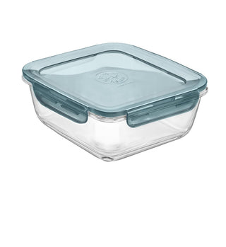 Bormioli Rocco Evolution Food Storage, 47.25 oz., Gray