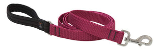 LupinePet Leash, Leash - 1"W; 6-Foot, Berry