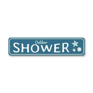 Lizton Sign Shop Decorative Signage, 1) 4"x18" Inches, Blue