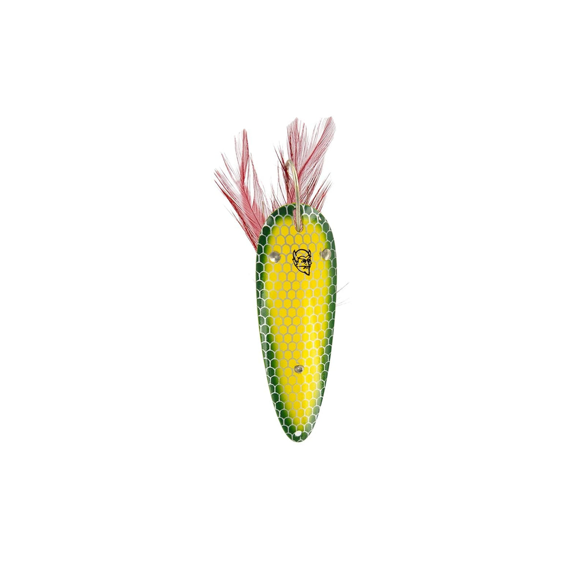 Dardevle Fishing Hook, 3/4 oz. - 2 7/8" x 1 3/16", Grasshopper