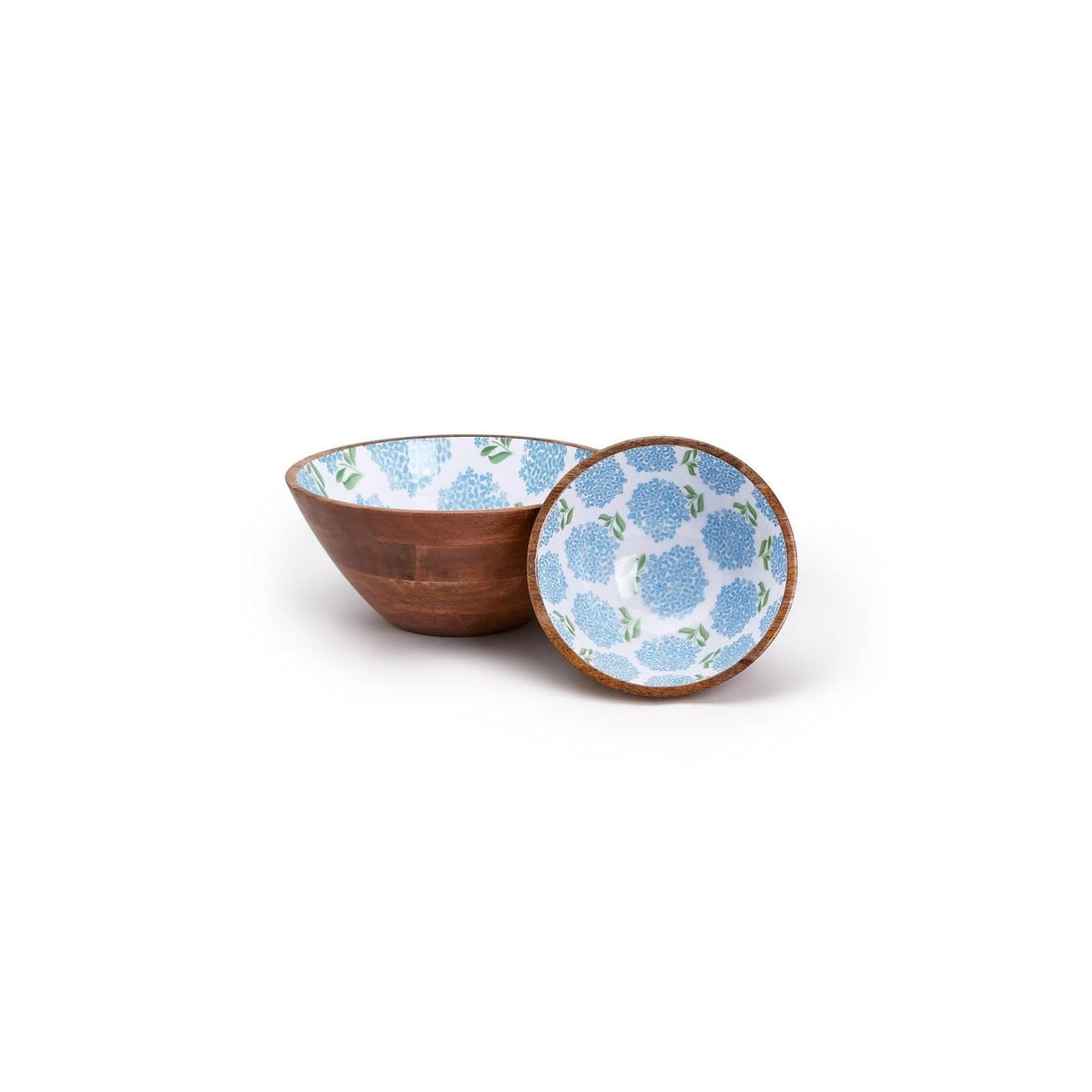 Two's Company Dishware Bowl, Two Sizes, Blue