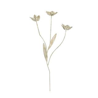 Foreside Home and Garden Anchor Stake, Antique White