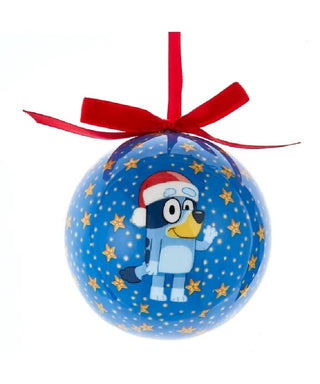 Kurt S. Adler Hanging Ornament, 80MM, Blue